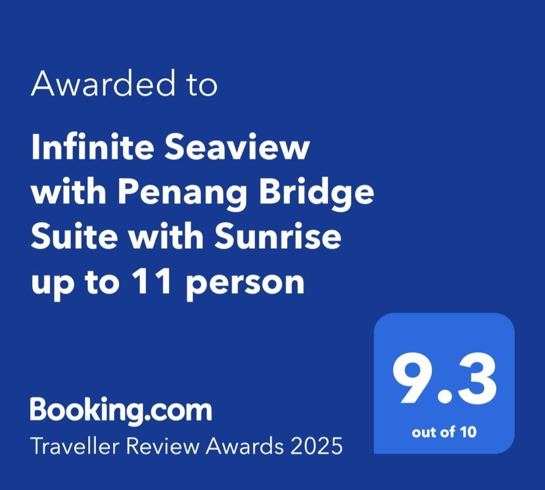 Infinite Seaview With Penang Bridge Suite With Sunrise Up To 11 Person Bayan Lepas Exterior foto